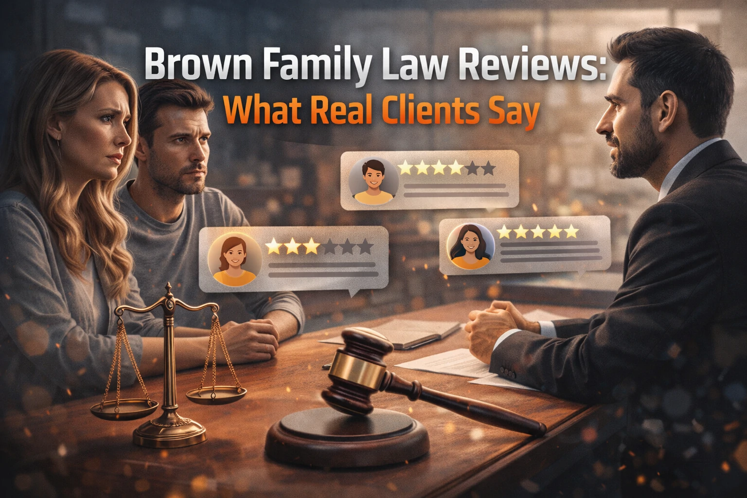 Read more about the article Brown Family Law Reviews: What Real Clients Say