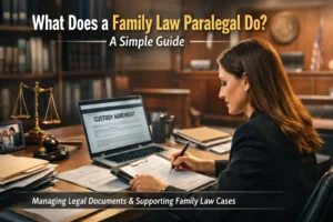 Read more about the article What Does a Family Law Paralegal Do? A Simple Guide