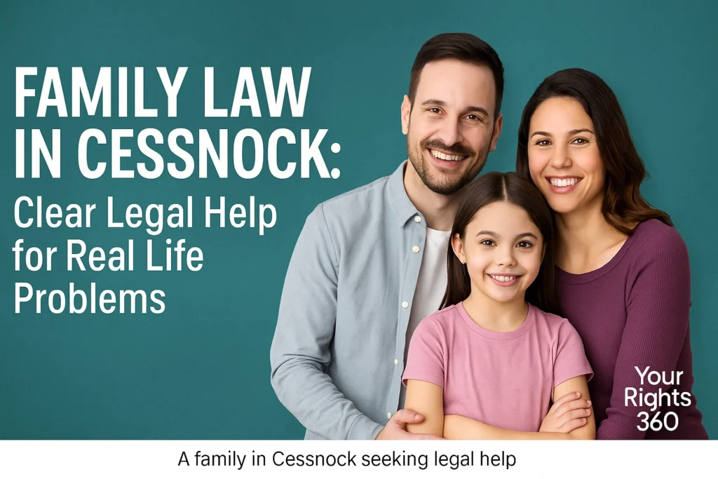 Family Law in Cessnock: Clear Legal Help for Real Life Problems