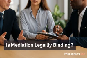 Read more about the article Is Mediation Legally Binding in Personal Injury Cases?
