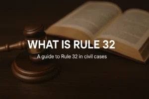 Read more about the article What Is Rule 32? A Simple Explanation for Everyday Readers