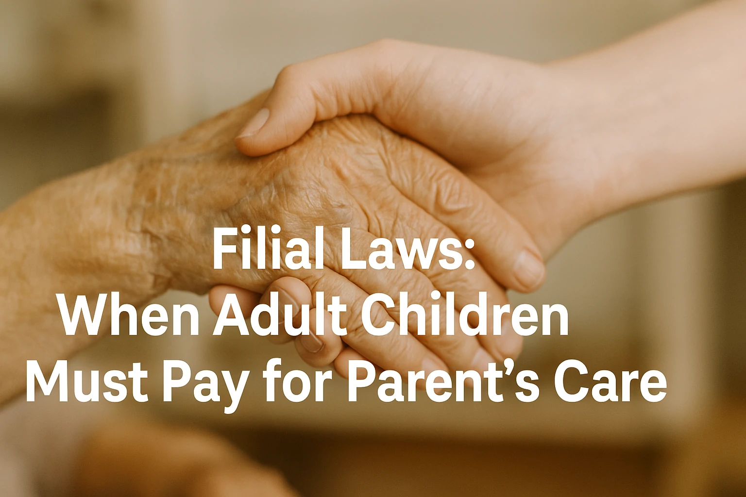 Read more about the article Filial Laws in the U.S.: What Adult Children Should Know