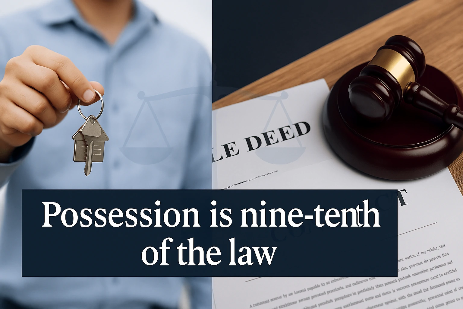 You are currently viewing Possession Is Nine-Tenths of the Law: What It Really Means