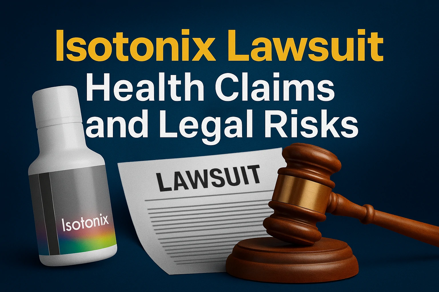 You are currently viewing Isotonix Lawsuit: Truth About Health Claims, Income Loss, and Legal Risks