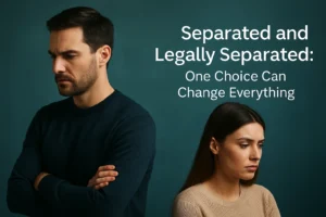 Read more about the article Separated and Legally Separated: One Choice Can Change Everything