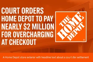 Read more about the article Court Orders Home Depot to Pay Nearly $2 Million for Overcharging at Checkout