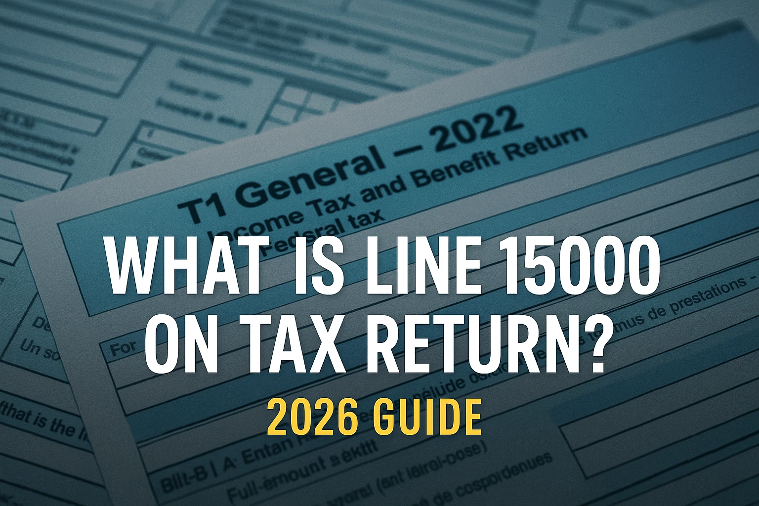 Read more about the article What Is Line 15000 on Tax Return? Full Guide for 2026 Canadian Filers