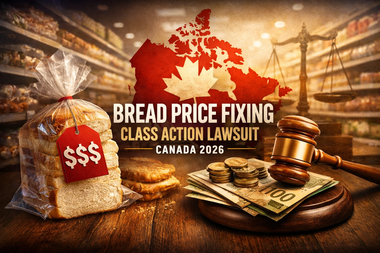 Read more about the article Class Action Lawsuit Bread Price Fixing in Canada 2026