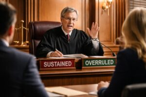 Read more about the article Overrule vs Sustain Complete Guide to Courtroom Objections and Legal Meaning