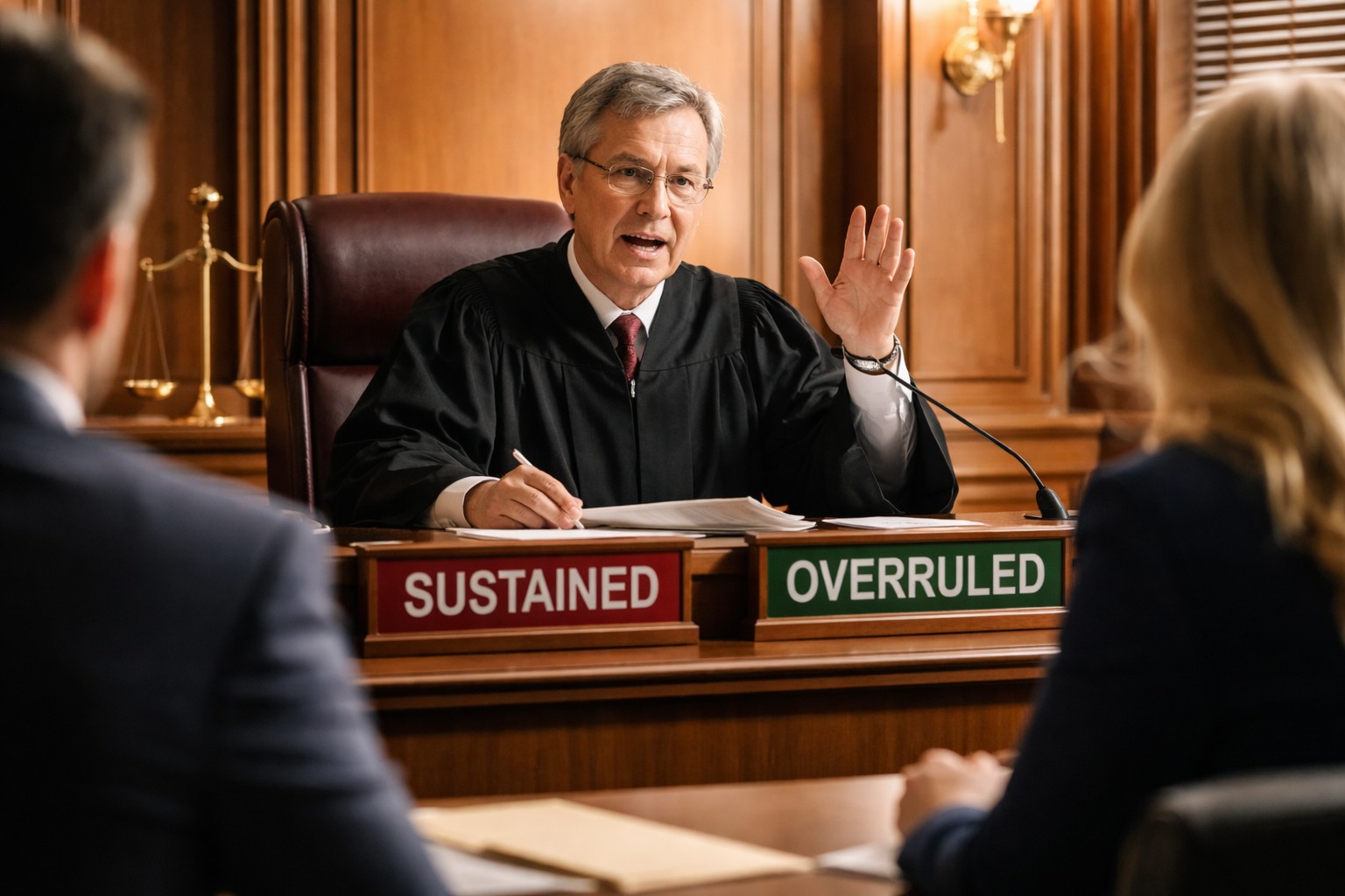 Read more about the article Overrule vs Sustain Complete Guide to Courtroom Objections and Legal Meaning